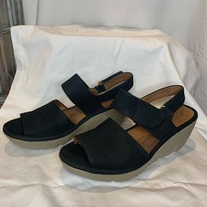 Clarks Artisan Clarence Allure Wedge Sandal